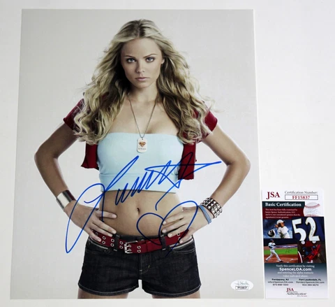 LAURA VANDERVOORT SIGNED 11x14 PHOTO SMALLVILLE SUPERGIRL AUTOGRAPHED +JSA COA Cover