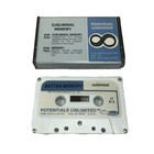 Vintage 1979 SUBLIMINAL MEMORY Potentials Unlimited Audio Cassette Tape Konicov
