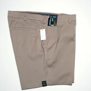 Roundtree & Yorke Performance Herrenshorts XL 40x7 khaki beige pflegeleicht neu mit Etikett - Bild 1 von 8