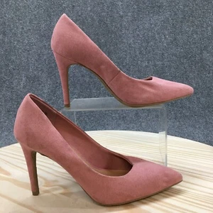 Christiano Siriano Heels Womens 7 W Casual Slip On Pointed Stiletto Pumps Pink - Picture 1 of 20