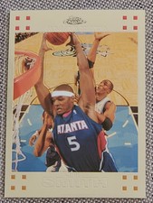 JOSH SMITH 2007-08 Topps Chrome Basketball Card #80 Atlanta Hawks NBA RARE