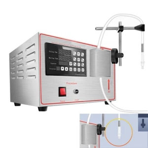 Máquina de llenado de líquidos de doble cabezal manual y automática 110 V flujo máximo 4000 ml/M - Imagen 1 de 8