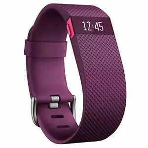 Fitbit Charge HR kabelloses Aktivitätsarmband (Pflaume, groß (6,2 - 7,6 Zoll) - Bild 1 von 4