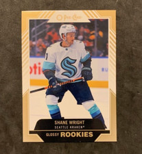 2022-23 Upper Deck Series 2 SHANE WRIGHT OPC Glossy Rookies #R-16 Seattle Kraken