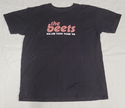 The Beets Killer Tofu Tour '96 t shirt men sz XL Busted Tees black Doug - Image 1 of 4