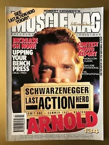 Muscle Mag Bodybuilding Magazine July 1993 Cover: Arnold Schwarzenegger 9514* - Imagen 1 de 2