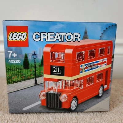 LEGO 40220 Creator Double Decker London Bus *LIMITED* NEW & SEALED IMPERFECT BOX - Image 1 of 4