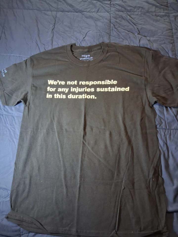 ASAP Rocky Injured Generation Tour Short Sleeve T-Shirt Mens Large Hip Hop NWoT - Image 1 of 4