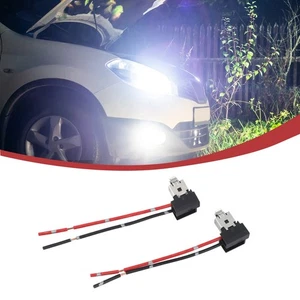 Easy Installation with H1 Bulb Headlight Socket Harness Upgrade Effortlessly - Picture 1 of 21