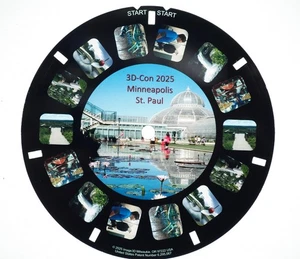 View-Master reel NSA 3D-Con Convention 2025 Minneapolis St. Paul MN - Picture 1 of 4