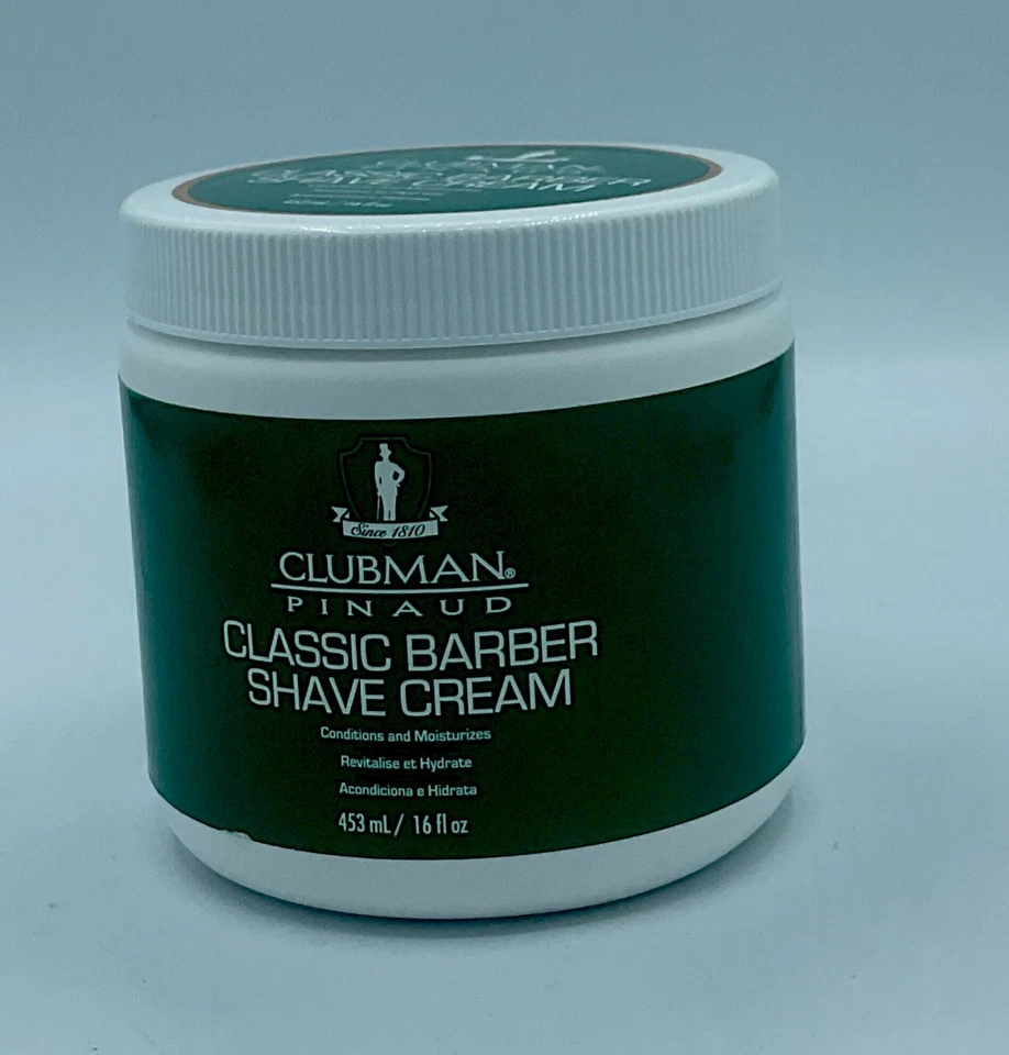 Crema de afeitar Pinaud Clubman Classic Barber 16fl is / 453 ml Foto 1 de 2