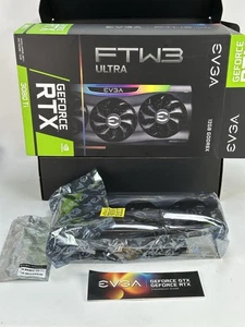 EVGA GeForce RTX 3080 Ti FTW3 Ultra Gaming 12GB GDDR6X GPU 12G-P5-3967-KR - Picture 1 of 7