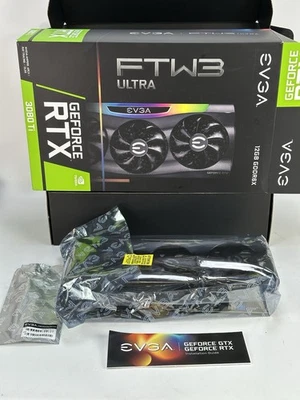 EVGA GeForce RTX 3080 Ti FTW3 Ultra Gaming 12GB GDDR6X GPU 12G-P5-3967-KR - Image 1 of 4
