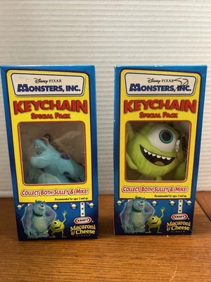 Disney Pixar Monsters Inc Key-chain - Kraft Special Pack - Mike & Sulley - Image 1 of 4