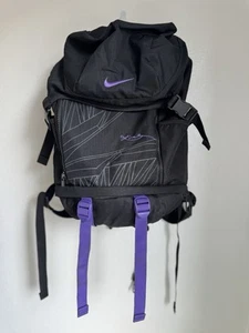 Nike Kobe Bryant Mamba  Black Purple Backpack Basketball Laptop Gym Bag - Picture 1 of 21