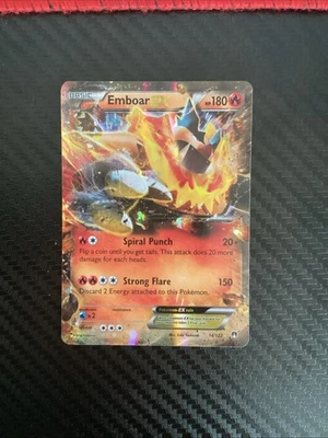 Pokemon TCG Breakpoint Emboar EX 14/122 (Holo) ( LP ) - Image 1 of 2