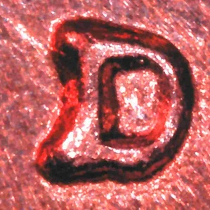 1960-D/D Lincoln Memorial Cent RPM Repunched Mintmark Die Variety Error Coin - Picture 1 of 4
