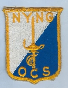 RARE NEW YORK ARNG / NG STATE MILITARY ACADEMY  PATCH (TYPE 3)  (RW) - Picture 1 of 2