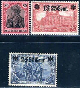 OCCUPATION WW I I STAGE WEST 1916 10-12 ** MNH FLAWLESS (H1652 - Picture 1 of 2