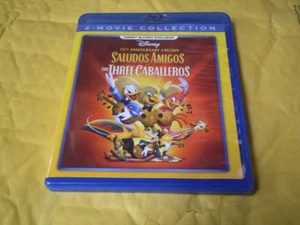 Saludos Amigos / The Three Caballeros   (Blu-Ray, 2018)  Disney Movie Exclusive - Picture 1 of 2