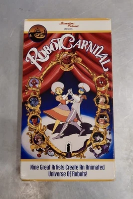 Robot Carnival Anime Movie VHS Tape Streamline Pictures - Image 1 of 4