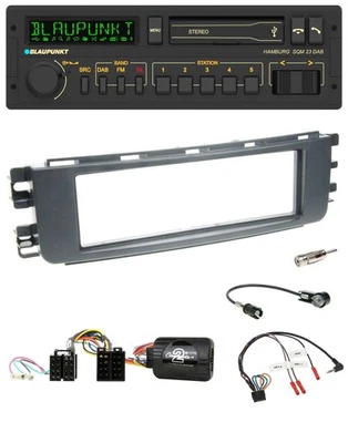 Blaupunkt USB DAB Bluetooth Lenkrad Autoradio für Smart ForFour 04-06 W454 Audio - Bild 1 von 4