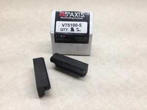 5th Axis V75100-5 Vise Steel Clamp Jaws Self Centering Top Tooling - Picture 1 of 8
