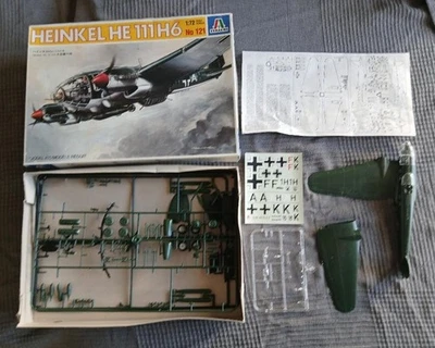 ITALERI HEINKEL HE 111 H6 IN SCALA 1:72 INIZIO MONTAGGIO - Immagine 1 di 4