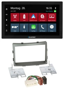 Blaupunkt MP3 Bluetooth DAB 2DIN USB Autoradio für SSangYong Rodius ab 2013 - Bild 1 von 9