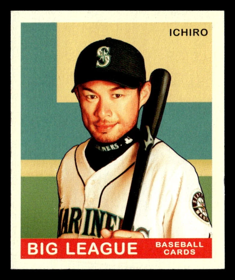 Ichiro Suzuki 2007 cubierta superior Goudey #104 respaldo rojo casi como nuevo Foto 1 de 2