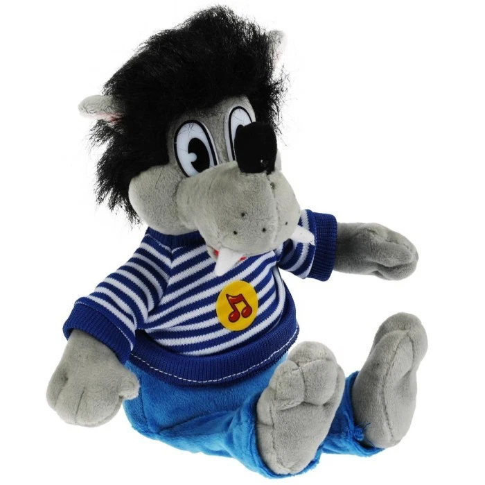 Ну, погоди! Волк juguete musical suave 20 cm LOBO "Nu pogodi" Foto 1 de 1