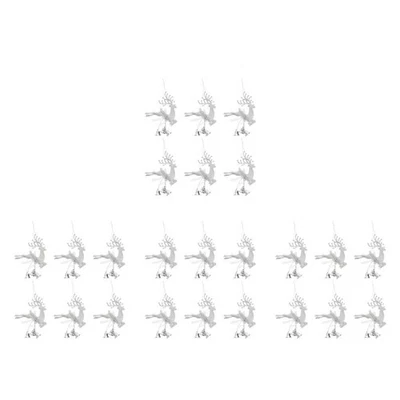  4 Count Rentier Schmuck Weihnachtsbaum Hängende Hirschdekorationen - Bild 1 von 4