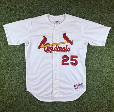 🔥VINTAGE 2000 Authentic St Louis Cardinals MARK McGwire Rawlings Jersey Sz 42🔥 - Image 1 of 4