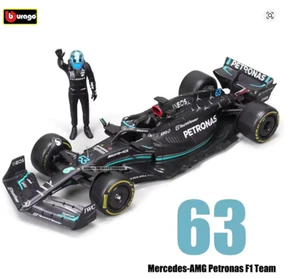 Bburago 1:24 2024 Mercedes AMG F1 W15 George Russell #63 Diecast Model   FREE PP - Picture 1 of 1