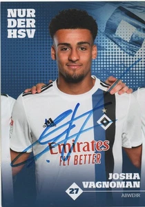 Josha Vagnoman - SAMMLUNGSAUFLÖSUNG - original signiert - Bild 1 von 2