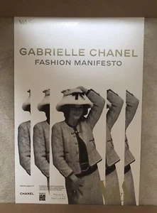 Gabrielle Chanel Fashion Manifesto Poster New - Picture 1 of 6