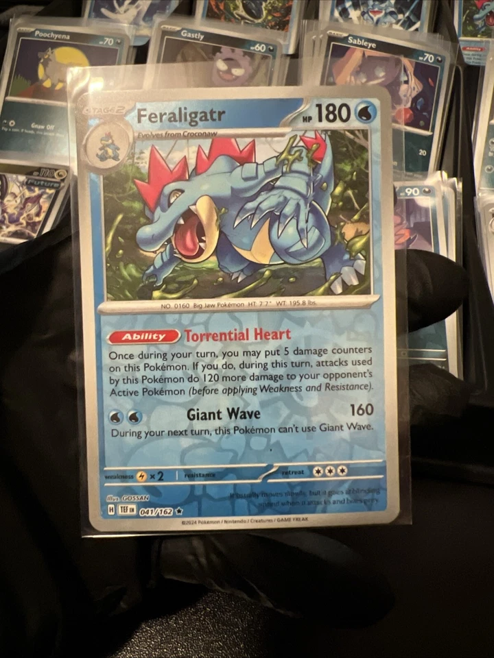Feraligatr 041/162 Sv05: Temporal Forces Reverse Holo - Image 1 of 1