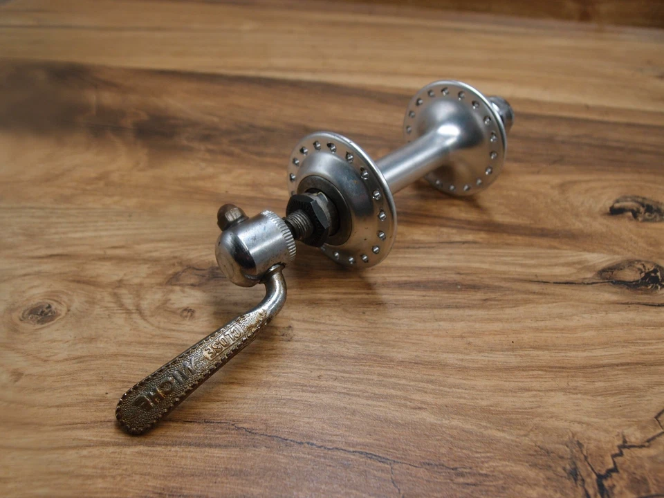 road bike front hub Miche made in Italy + skewer 36 H 100 mm - Image 1 of 4