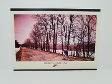 1988 NIKE Poster Card #290813 THERE IS NO FINISH LINE (Benoit) - Type 4