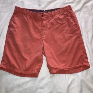 peter millar collection Shorts 36 Salmon Color Tencel Cotton Blend - Picture 1 of 8