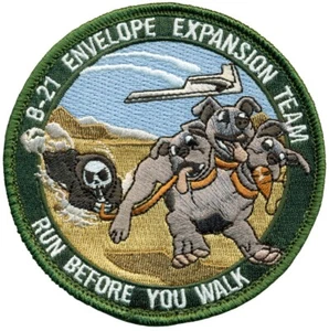 USAF 420th FLIGHT TEST SQUADRON - B-21 ENVELOPE EXPANSION TEAM PATCH - Bild 1 von 1