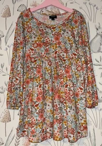 Girls Age 6-7 Years - Picapino Long Sleeve Dress - Picture 1 of 3