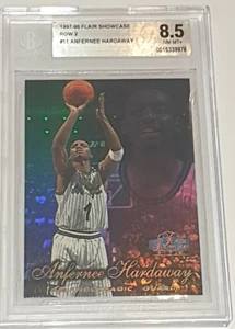 1997-98 Flair Showcase Row 2 Anfernee Hardaway Card - BGS 8.5 - Orlando Magic - Picture 1 of 1