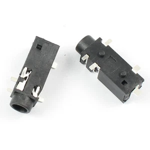 100Pcs 3.5mm 1/8 Female Audio Connector 5 Pin SMT Stereo Headphone Jack PJ328 - Picture 1 of 6