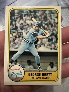 1981 Fleer - #655 George Brett