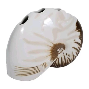 Toothbrush Holder Nautilus Seashell Shaped  Bathroom Better Homes And Gardens - Bild 1 von 8