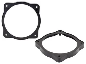 AUTOLEADS 2 X MONTAJE UNIVERSAL ALTAVOZ ANILLOS ESPACIADORES ADAPTADORES 130MM 5.25" 13CM - Imagen 1 de 1