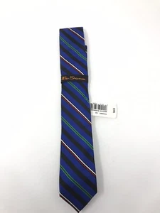 Ben Sherman Tie New W Tags Perry Stripe - Picture 1 of 5