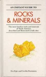 Rocks & Minerals North America Guide Crystals 1988 Pocket Sized - Foto 1 di 1