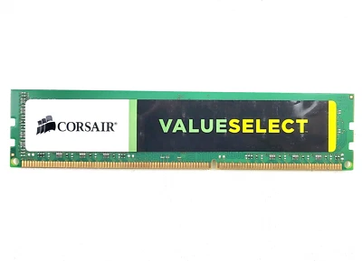 4GB DDR3 1333MHz PC3-10600 CORSAIR VALUESELECT Desktop Game Memory 240 Pin DIMM - Image 1 of 3